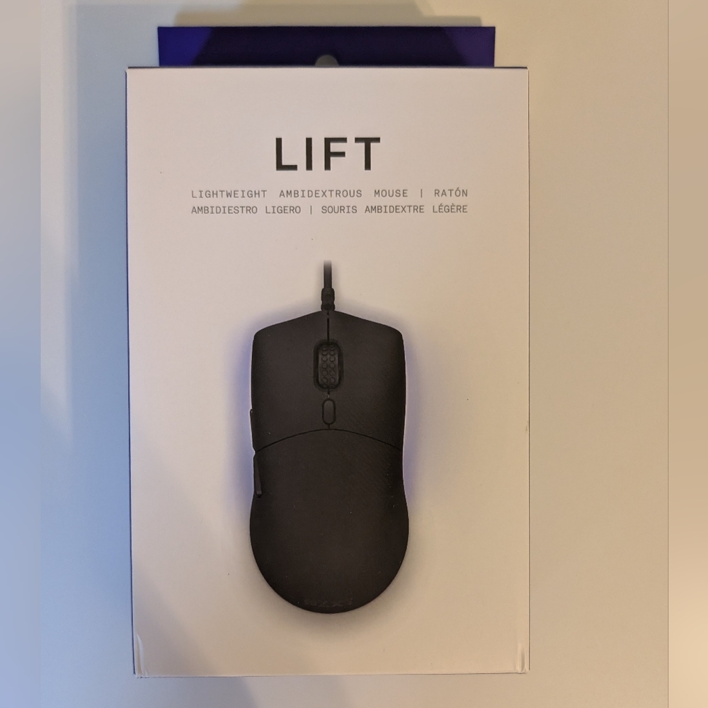 NZXT Black Wired Mouse